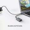 TP-Link UA430 Lecteur de Cartes SD & microSD USB-A 3.0 – 2 Emplacements, Vitesse UHS-I Jusqu’à 200 Mo/s, Câble Tressé 150 mm, Co