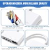 AXFEE 3en1 USB C Lecteur de Carte SD, Adaptateur Micro SD vers Type C OTG, Adaptateur Carte de Caméra SD pour Cartes SDHC SDXC T