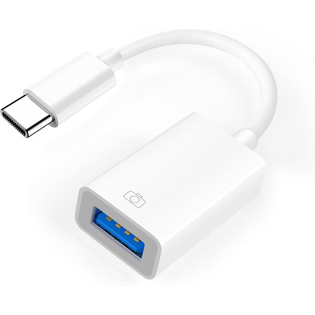 AXFEE USB C Lecteur de Carte SD, Adaptateur Micro SD vers Type C OTG, Adaptateur Carte de Caméra SD pour Cartes SDHC SDXC TF Com