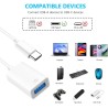 AXFEE USB C Lecteur de Carte SD, Adaptateur Micro SD vers Type C OTG, Adaptateur Carte de Caméra SD pour Cartes SDHC SDXC TF Com