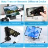 AXFEE USB C Lecteur de Carte SD, Adaptateur Micro SD vers Type C OTG, Adaptateur Carte de Caméra SD pour Cartes SDHC SDXC TF Com