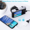 AXFEE USB C Lecteur de Carte SD, Adaptateur Micro SD vers Type C OTG, Adaptateur Carte de Caméra SD pour Cartes SDHC SDXC TF Com