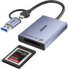 BENFEI Lecteur de Carte CFexpress Type B avec USB 3.2 (Gen 2) 10 Gbit/s, Adaptateur USB-C et USB-A 2 en 1 Type B CFexpress, Comp