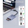 BENFEI Lecteur de Carte CFexpress Type B avec USB 3.2 (Gen 2) 10 Gbit/s, Adaptateur USB-C et USB-A 2 en 1 Type B CFexpress, Comp