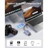 BENFEI Lecteur de Carte CFexpress Type B avec USB 3.2 (Gen 2) 10 Gbit/s, Adaptateur USB-C et USB-A 2 en 1 Type B CFexpress, Comp