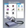 BENFEI Lecteur de Carte CFexpress Type B avec USB 3.2 (Gen 2) 10 Gbit/s, Adaptateur USB-C et USB-A 2 en 1 Type B CFexpress, Comp