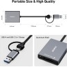 BENFEI CFexpress Lecteur de Cartes Type A avec USB 3.2 (Gen 2) 10 Gbit/s, USB-C et USB-A 2 en 1 Type A CFexpress, Compatible ave