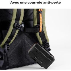 K&F CONCEPT Boîte Carte Mémoire Étanche pour 12 Cartes SD et 24 Micro SD (TF) – Étui Rigide Antichoc en ABS, Rangement Compact e