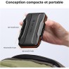 K&F CONCEPT Étui Cartes Mémoire Étanche Antichoc pour 12 Cartes SD et 12 CFexpress Type A – Boîte Rigide ABS Compacte, Léger, Ré