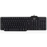 Ewent EW3251 clavier USB Anglais, Italien Noir - Claviers (Standard, Avec fil, USB, Clavier mécanique, Noir)