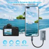 Vanja Lecteur de Carte USB C, Adaptateur de Carte Mémoire Compatible avec M1, MacBook Pro/Air, iPad Pro, Galaxy pour SDXC, SDHC,