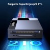 Uvert usb 3.0 lecteur de carte sd micro sd tf cf ms 4 en 1 adaptateur compact flash 5gbps transfert rapide simultané à 4 cartes 