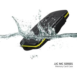 JJC Étui pour Cartes Mémoire pour Rangement 6 Cartes Compact Flash CF avec Mousqueton