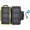 JJC Étui pour Cartes Mémoire pour Rangement 6 Cartes Compact Flash CF avec Mousqueton