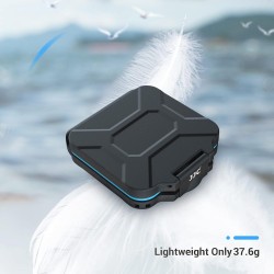JJC Boîte de rangement pour cartes mémoire - 4 CFexpress Type A et 8 Micro SD/SDXC/SDHC - Résistante à l'eau et aux chocs - Port