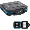 JJC Étui pour Cartes SD/SDXC/SDHC et Micro SD/SDXC/SDHC TF - 12 Emplacements, Boîte Résistante à l'Eau, Antichoc