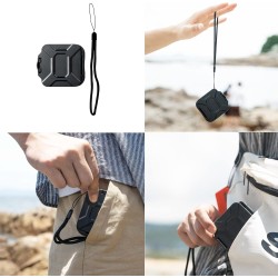 JJC Étui pour Carte Mémoire 16 Emplacements pour 16 Cartes Micro SD Micro SDXC Micro SDHC TF, Résistant à l'eau, Antichoc, Carte