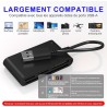 7en1 Lecteur de Carte Identité Belge - Adaptateur MicroSD, SD, MMC, SIM, M2, Memory Stick Pro Duo - Pour Carte Digitale Signatur