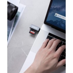 Lecteur de Carte USB-C 2-en-1 Anker - Lecteur de Carte mémoire pour Cartes DXC, SDHC, SD, MMC, RS-MMC, Micro SDXC, Micro SD, Mic