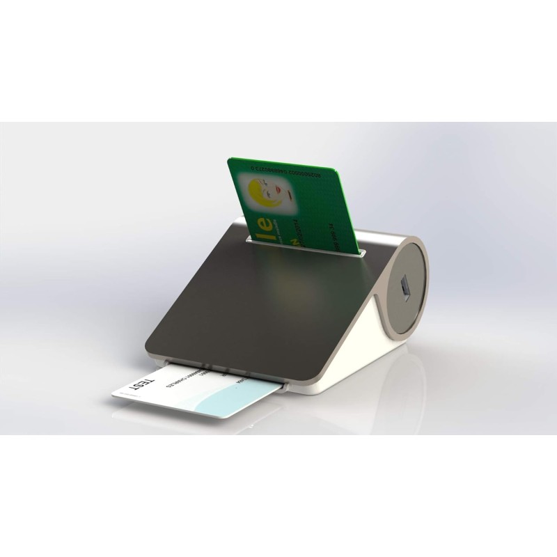 DSC-FX : Lecteur PC/SC bifente USB Sesam Vitale