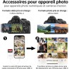KiWiBiRD Adaptateur USB C Carte SD, Adaptateur Carte SD USB C Lecteur de Carte SDHC SDXC mémoire externes, Compatible avec iPhon