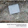 PROfezzion Rangement Carte SD 12 Emplacements, Porte Boîte Étui Carte SD Résistant à l'eau pour 4 SD/SDHC/SDXC + 8 Micro SD/SDHC
