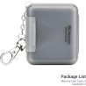 PROfezzion Rangement Carte SD 12 Emplacements, Porte Boîte Étui Carte SD Résistant à l'eau pour 4 SD/SDHC/SDXC + 8 Micro SD/SDHC