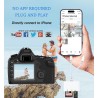 Lecteur de Carte SD pour iPhone/iPad, 3 en 2 USB C vers Lecteur de Carte SD/TF Adaptateur Lecteur de Carte mémoire pour Micro SD