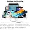 Lecteur de carte SD pour iPhone iPad, adaptateur 3 en 1 USB C OTG lecteur de carte mémoire appareil photo lecteur de carte pour 