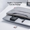 Uvert usb c lecteur carte sd microsd cf ms adaptateur compact flash 4 en 1 5gbps lecteur cartes mémoire externe compatible avec 
