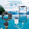 Lecteur d'appareil photo USB C vers carte SD pour iPhone 17, 16, 15, [certifié Apple MFi] USB C vers lecteur de carte mémoire Tr