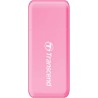 Transcend Lecteur de cartes multifonction avec emplacements SD et microSD et connecteur USB USB 3.1 Gen 1, Rose - TS-RDF5R