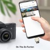 leizhan Lecteur de Carte TF, USB-C vers TF Lecteur de Carte, Adaptateur de Lecteur de Carte mémoire TF de Type C OTG pour PC, No