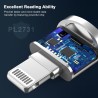 [Certifié Apple MFi] Lecteur de Micro SD pour iPhone - Adaptateur Lightning vers Micro SD/TF pour iPhone 14 13 12 11 Pro Max XS 