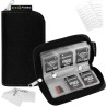 Étui pour Cartes Mémoire Eco-Fused - Convient pour jusqu'à 22x SD, SDHC, Micro SD, Mini SD et 4X CF - Porte-Cartes avec 22 Empla