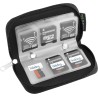 Étui pour Cartes Mémoire Eco-Fused - Convient pour jusqu'à 22x SD, SDHC, Micro SD, Mini SD et 4X CF - Porte-Cartes avec 22 Empla