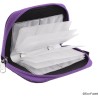 Étui de Transport pour Carte mémoire - Adapté pour Cartes SD et SDHC - 8 Pages et 22 logements - Chiffon de Nettoyage en Micro-F