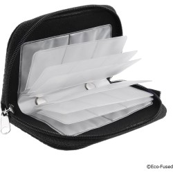 Étui pour Cartes Mémoire Eco-Fused - Convient pour jusqu'à 22x SD, SDHC, Micro SD, Mini SD et 4X CF - Porte-Cartes avec 22 Empla