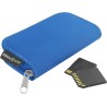 Étui de Transport pour Carte mémoire - Adapté pour Cartes SD et SDHC - 8 Pages et 22 logements - Chiffon de Nettoyage en Micro-F