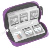 Étui pour Cartes Mémoire Eco-Fused - Convient pour jusqu'à 22x SD, SDHC, Micro SD, Mini SD et 4X CF - Porte-Cartes avec 22 Empla