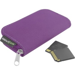 Étui pour Cartes Mémoire Eco-Fused - Convient pour jusqu'à 22x SD, SDHC, Micro SD, Mini SD et 4X CF - Porte-Cartes avec 22 Empla