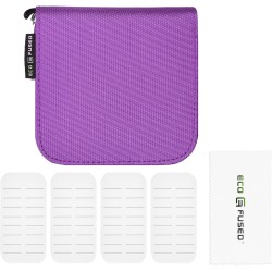 Eco-Fused Étui pour des Cartes mémoire - Convient jusqu'à 44x SD, SDHC, Micro SD, Mini SD et 4X CF - Titulaire avec 44 emplaceme