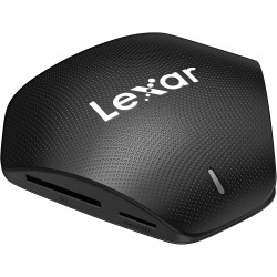 Lexar Professional multi-cartes 3-in-1 USB 3.1 Lecteur, Jusqu'à 312 Mo/s pour Carte SD/Carte Micro SD, 160 Mo/s pour Carte Compa