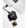 Lexar Professional multi-cartes 3-in-1 USB 3.1 Lecteur, Jusqu'à 312 Mo/s pour Carte SD/Carte Micro SD, 160 Mo/s pour Carte Compa