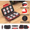 Kiorafoto Étui pour Cartes Mémoire, 12 Emplacements Résistant à l'eau et aux Chocs pour SD SDHC SDXC Professionnel Porte Carte S