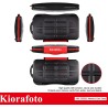 Kiorafoto Étui pour Cartes Mémoire, 12 Emplacements Résistant à l'eau et aux Chocs pour SD SDHC SDXC Professionnel Porte Carte S