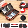 Kiorafoto Boite Rangement Carte Compact Flash, Professionnel Imperméable aux Chocs pour 6 Cartes CF, Etui Carte Compact Flash av
