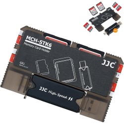 Étui de rangement compact et fin pour cartes SD MSD TF avec lecteur de carte mémoire USB 3.0, stockage pour 2 cartes SD SDHC SDX