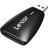 Lexar Multi-Cartes 2 in 1 USB 3.1 Lecteur, Jusqu'à 312 Mo/s pour Carte SD UHS-I UHS-II et Carte Micro SD, Adaptateur Compatible 