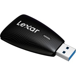 Lexar Multi-Cartes 2 in 1 USB 3.1 Lecteur, Jusqu'à 312 Mo/s pour Carte SD UHS-I UHS-II et Carte Micro SD, Adaptateur Compatible 